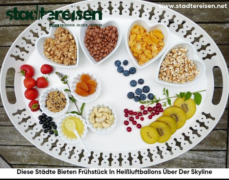 Diese Städte Bieten Frühstück In Heißluftballons Über Der Skyline