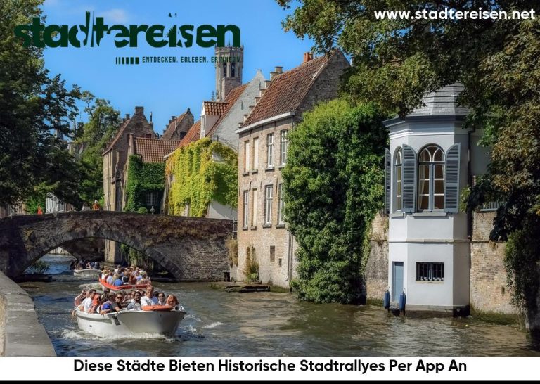 Diese Städte Bieten Historische Stadtrallyes Per App An