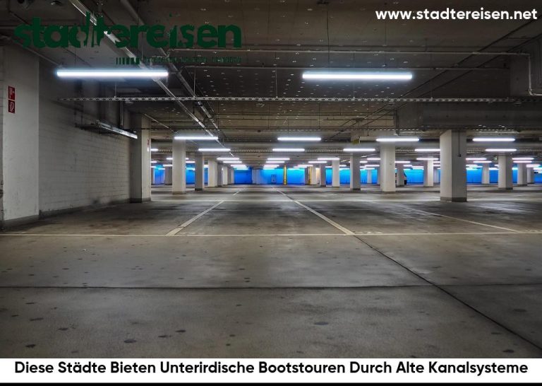 Diese Städte Bieten Unterirdische Bootstouren Durch Alte Kanalsysteme