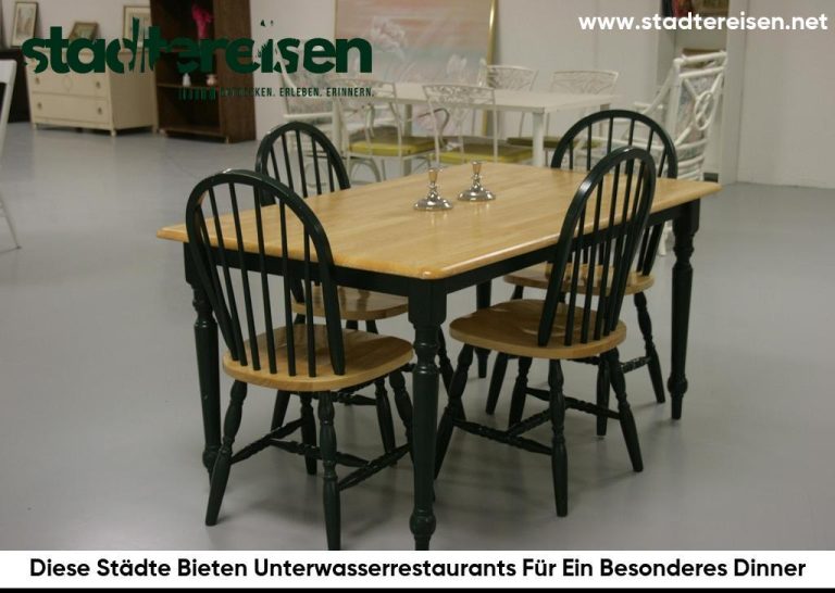 Diese Städte Bieten Unterwasserrestaurants Für Ein Besonderes Dinner