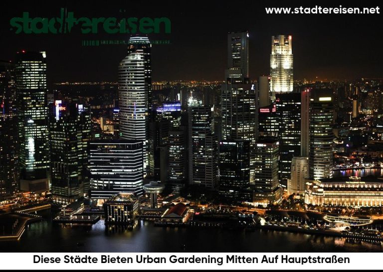 Diese Städte Bieten Urban Gardening Mitten Auf Hauptstraßen