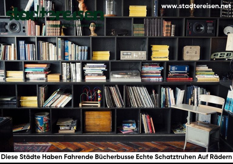Diese Städte Haben Fahrende Bücherbusse Echte Schatztruhen Auf Rädern