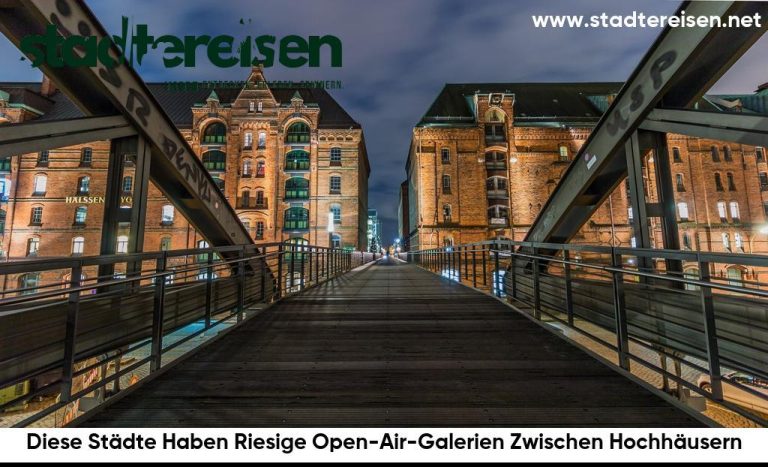 Diese Städte Haben Riesige Open-Air-Galerien Zwischen Hochhäusern