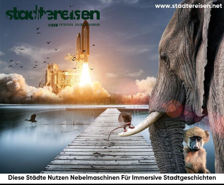 Diese Städte Nutzen Nebelmaschinen Für Immersive Stadtgeschichten