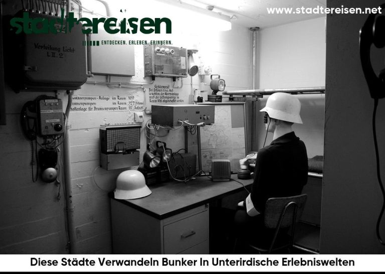 Diese Städte Verwandeln Bunker In Unterirdische Erlebniswelten