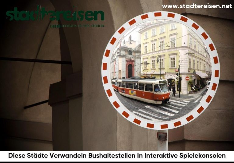 Diese Städte Verwandeln Bushaltestellen In Interaktive Spielekonsolen