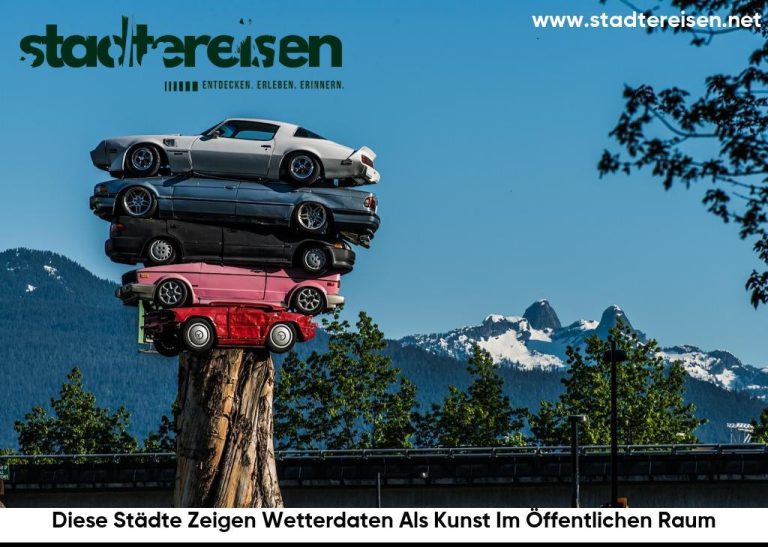 Diese Städte Zeigen Wetterdaten Als Kunst Im Öffentlichen Raum