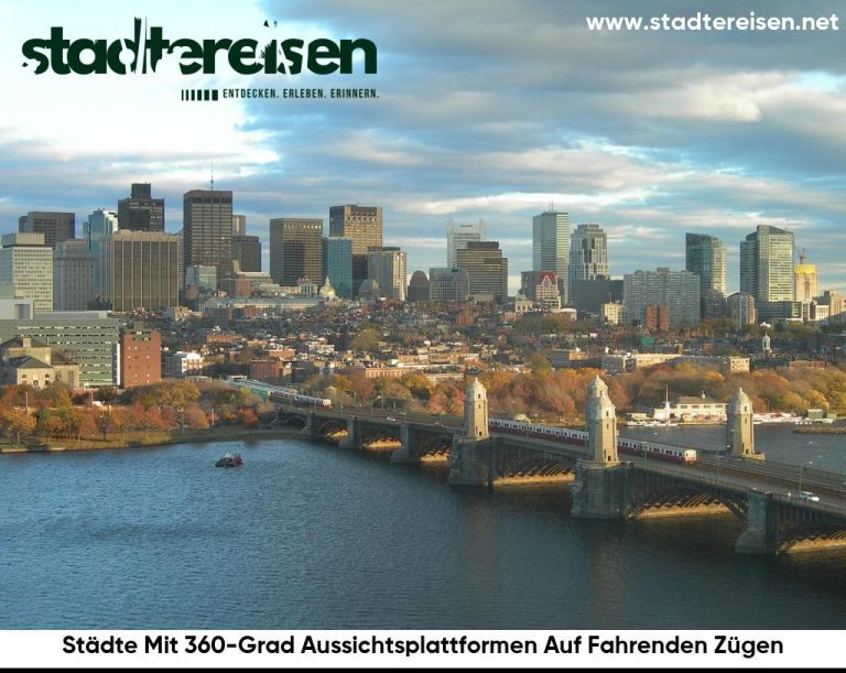 Städte Mit 360-Grad Aussichtsplattformen Auf Fahrenden Zügen