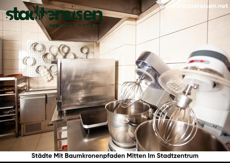 Städte Mit Baumkronenpfaden Mitten Im Stadtzentrum