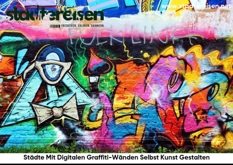 Städte Mit Digitalen Graffiti-Wänden Selbst Kunst Gestalten