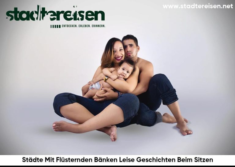 Städte Mit Flüsternden Bänken Leise Geschichten Beim Sitzen
