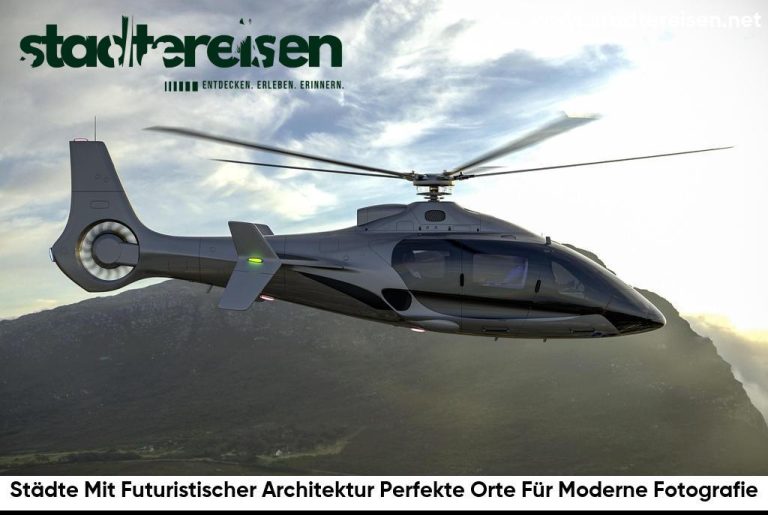 Städte Mit Futuristischer Architektur Perfekte Orte Für Moderne Fotografie