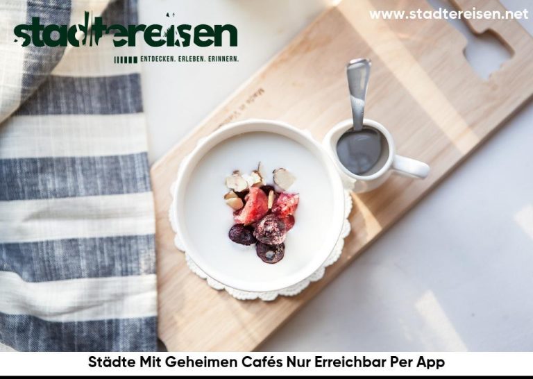 Städte Mit Geheimen Cafés Nur Erreichbar Per App