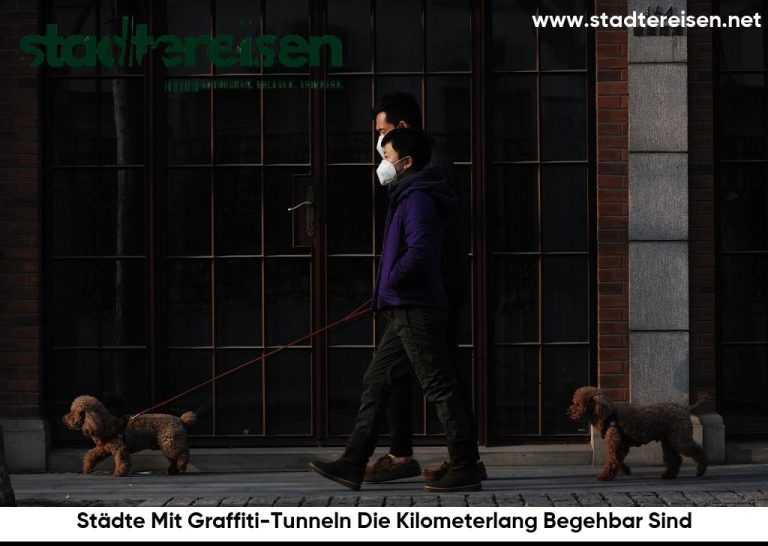 Städte Mit Graffiti-Tunneln Die Kilometerlang Begehbar Sind