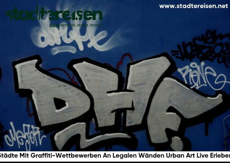 Städte Mit Graffiti-Wettbewerben An Legalen Wänden Urban Art Live Erleben