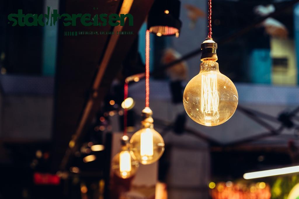 Städte Mit Interaktiven Lichtinstallationen Steuerbar Per Smartphone
