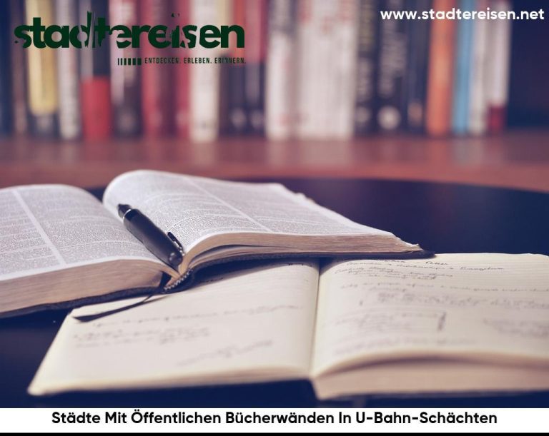 Städte Mit Öffentlichen Bücherwänden In U-Bahn-Schächten