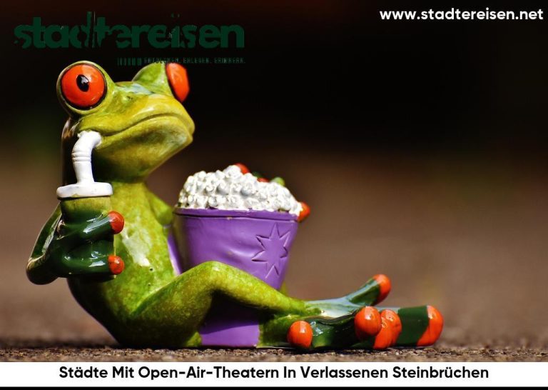 Städte Mit Open-Air-Theatern In Verlassenen Steinbrüchen