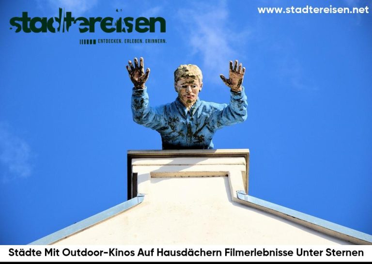 Städte Mit Outdoor-Kinos Auf Hausdächern Filmerlebnisse Unter Sternen