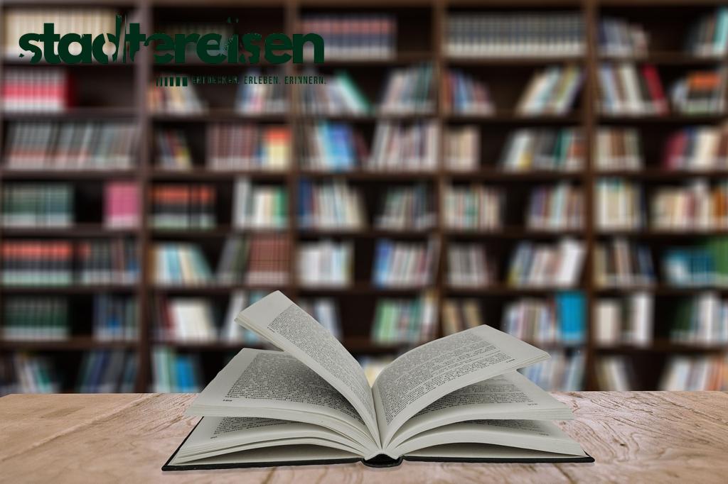Städte Mit Schwimmenden Bibliotheken Lesen Auf Dem Wasser