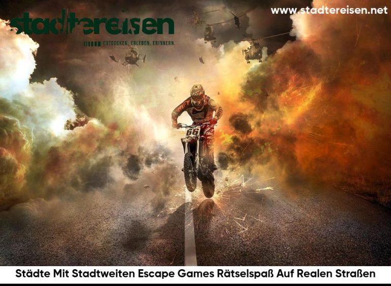 Städte Mit Stadtweiten Escape Games Rätselspaß Auf Realen Straßen