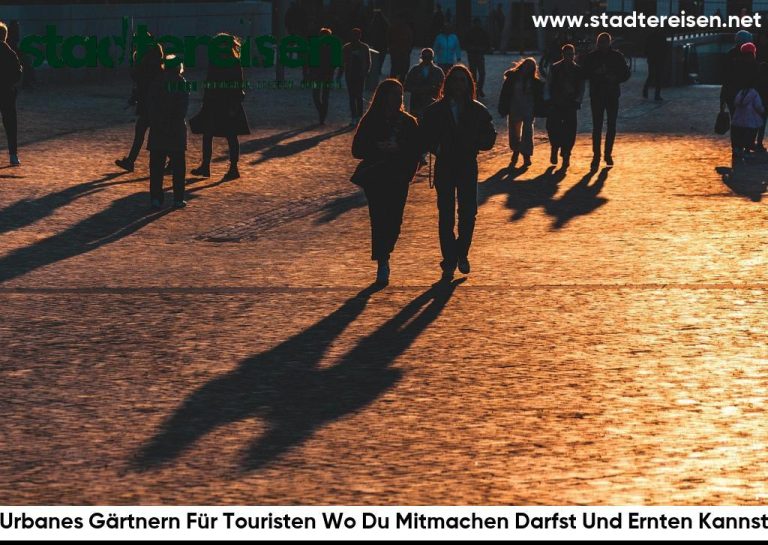 Urbanes Gärtnern Für Touristen Wo Du Mitmachen Darfst Und Ernten Kannst