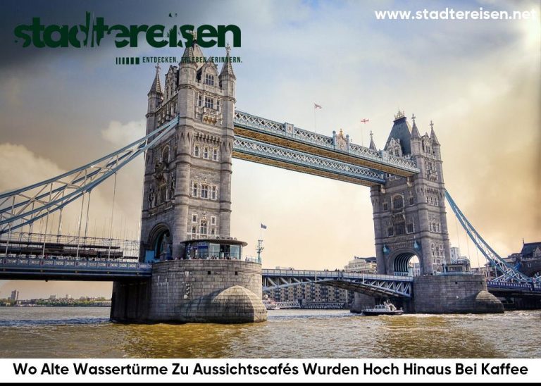Wo Alte Wassertürme Zu Aussichtscafés Wurden Hoch Hinaus Bei Kaffee