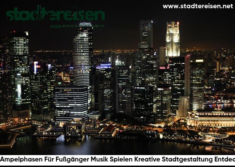 Wo Ampelphasen Für Fußgänger Musik Spielen Kreative Stadtgestaltung Entdecken