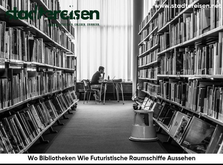 Wo Bibliotheken Wie Futuristische Raumschiffe Aussehen