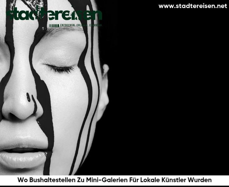 Wo Bushaltestellen Zu Mini-Galerien Für Lokale Künstler Wurden