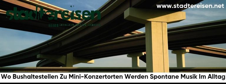 Wo Bushaltestellen Zu Mini-Konzertorten Werden Spontane Musik Im Alltag