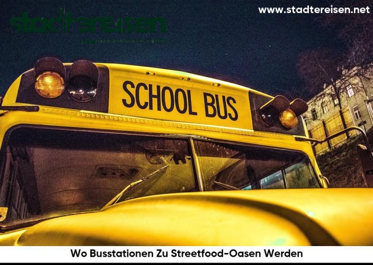 Wo Busstationen Zu Streetfood-Oasen Werden