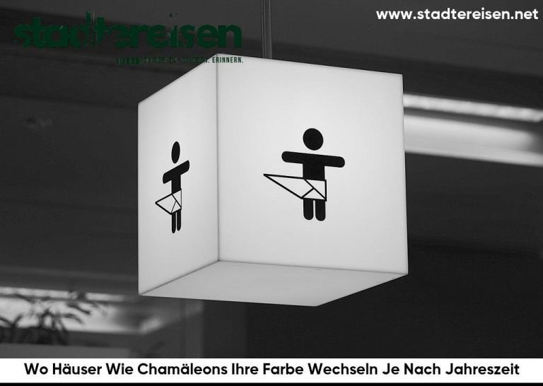 Wo Häuser Wie Chamäleons Ihre Farbe Wechseln Je Nach Jahreszeit