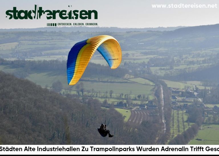Wo In Städten Alte Industriehallen Zu Trampolinparks Wurden Adrenalin Trifft Geschichte