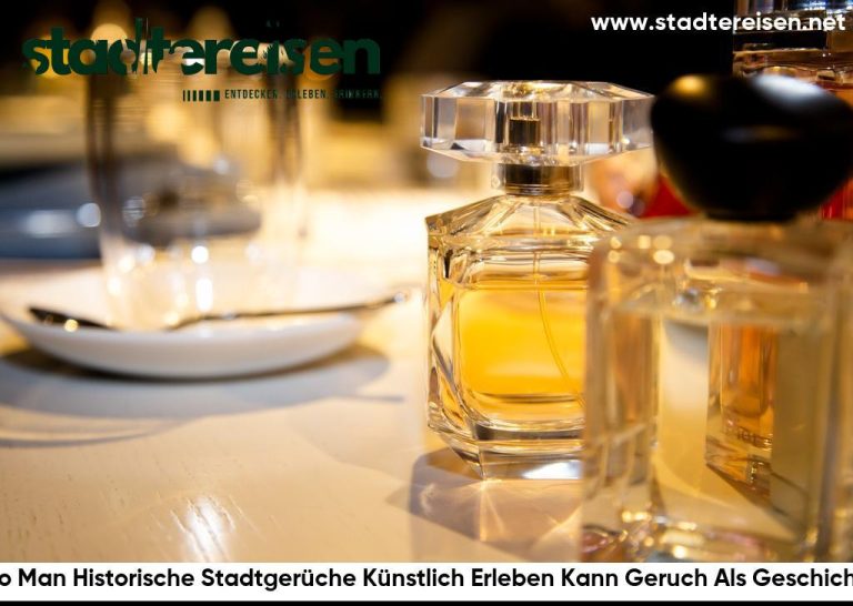 Wo Man Historische Stadtgerüche Künstlich Erleben Kann Geruch Als Geschichte