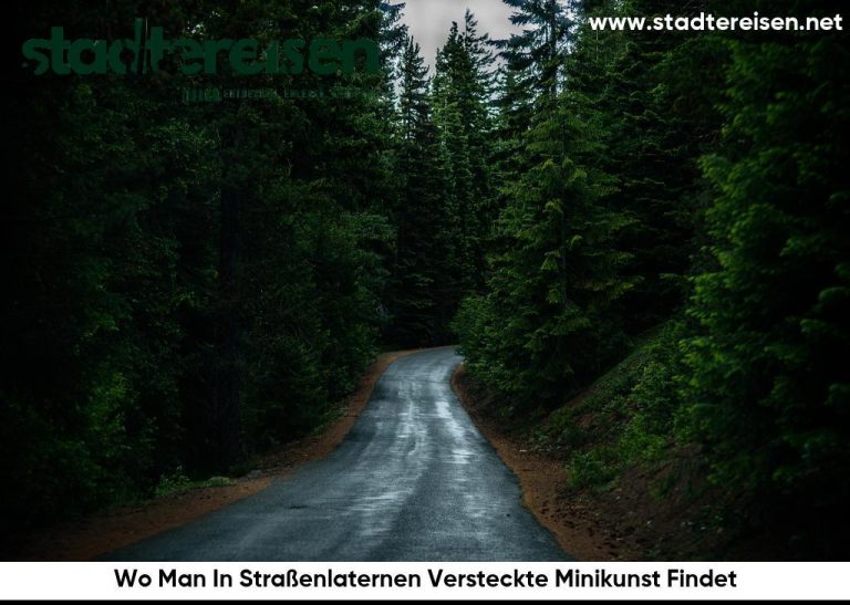 Wo Man In Straßenlaternen Versteckte Minikunst Findet