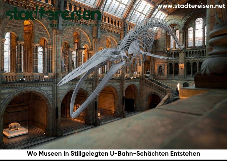 Wo Museen In Stillgelegten U-Bahn-Schächten Entstehen
