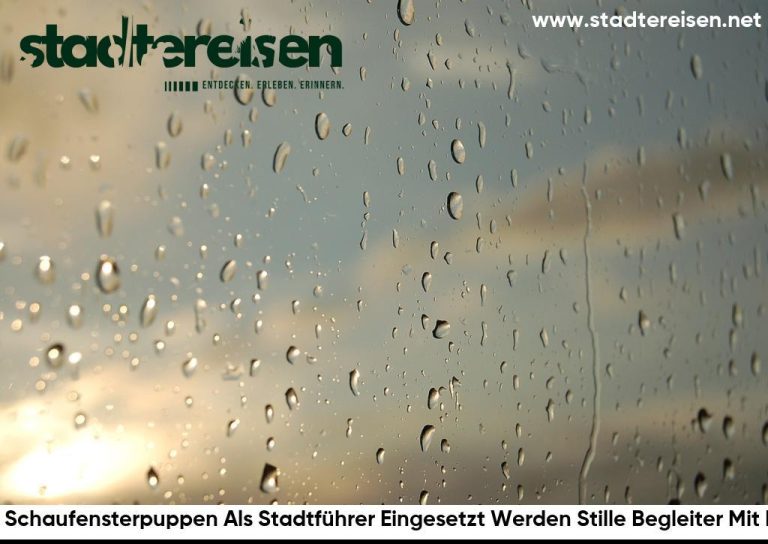 Wo Schaufensterpuppen Als Stadtführer Eingesetzt Werden Stille Begleiter Mit Info