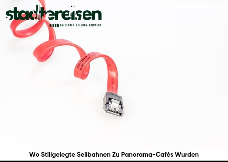 Wo Stillgelegte Seilbahnen Zu Panorama-Cafés Wurden