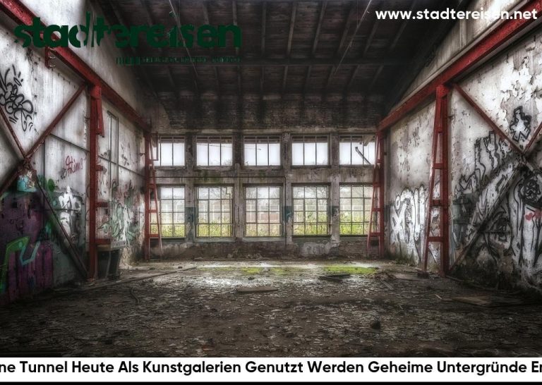 Wo Urbane Tunnel Heute Als Kunstgalerien Genutzt Werden Geheime Untergründe Entdecken