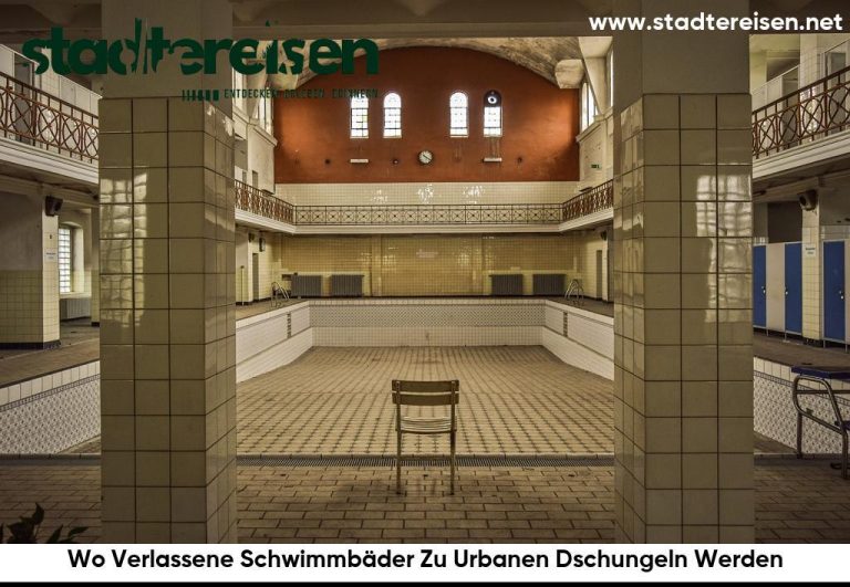 Wo Verlassene Schwimmbäder Zu Urbanen Dschungeln Werden