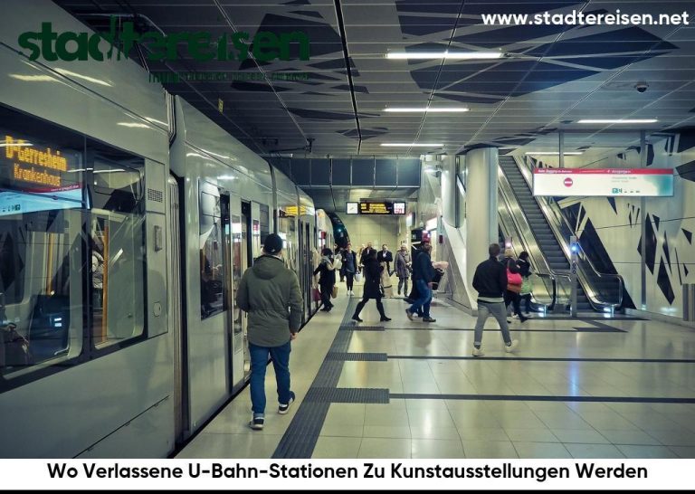 Wo Verlassene U-Bahn-Stationen Zu Kunstausstellungen Werden