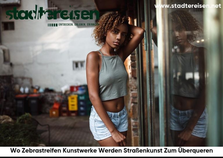 Wo Zebrastreifen Kunstwerke Werden Straßenkunst Zum Überqueren