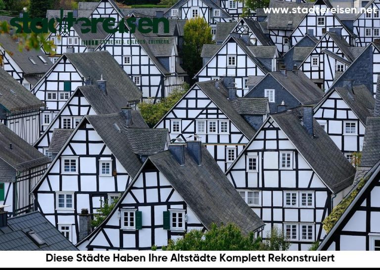 Diese Städte Haben Ihre Altstädte Komplett Rekonstruiert