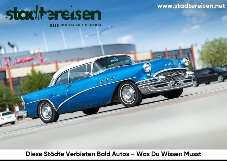 Diese Städte Verbieten Bald Autos – Was Du Wissen Musst