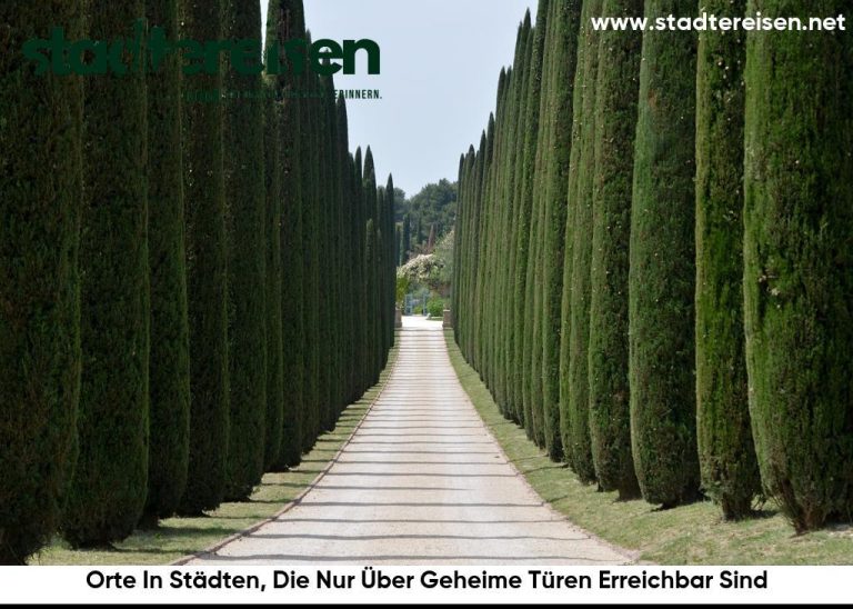 Orte In Städten, Die Nur Über Geheime Türen Erreichbar Sind