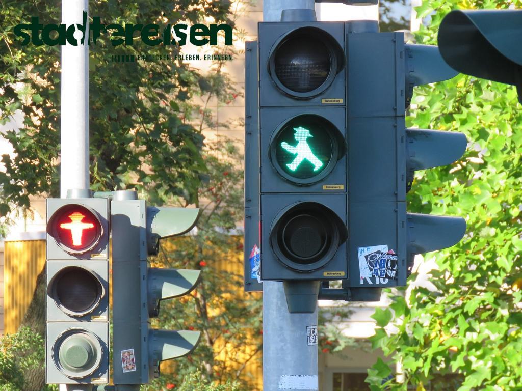 Städte Mit Interaktiven Zebrastreifen, Die Auf Deine Schritte Reagieren
