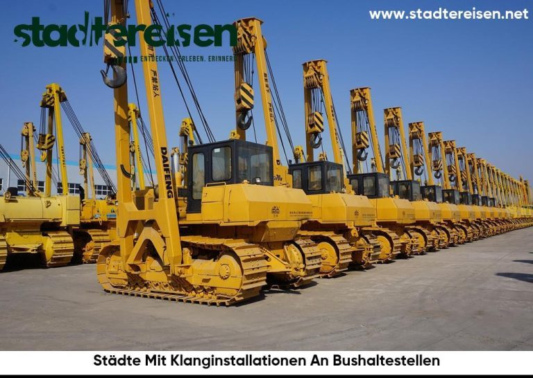 Städte Mit Klanginstallationen An Bushaltestellen