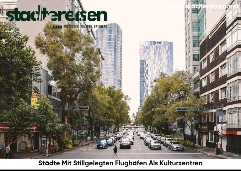Städte Mit Stillgelegten Flughäfen Als Kulturzentren