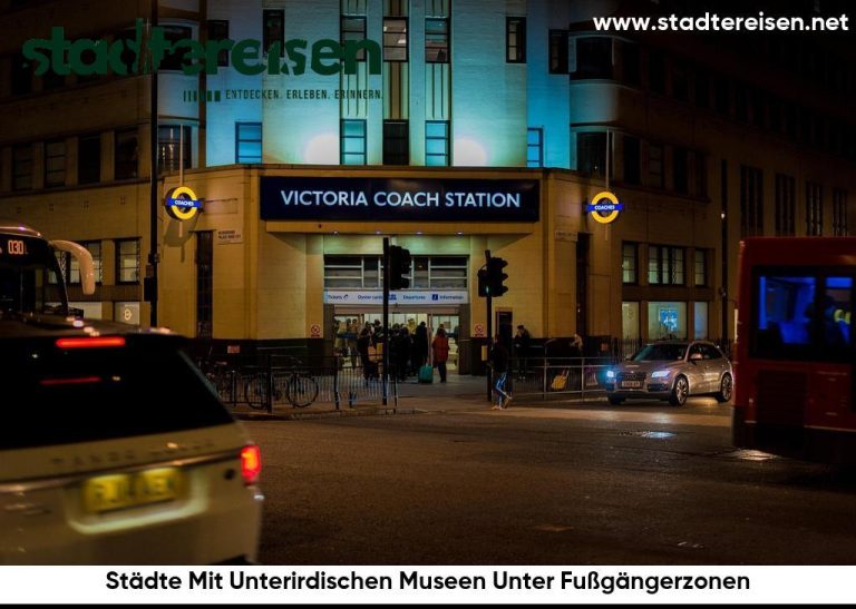 Städte Mit Unterirdischen Museen Unter Fußgängerzonen